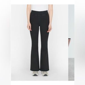 FRAME THE JETSET FLARE SHEEN NOIR